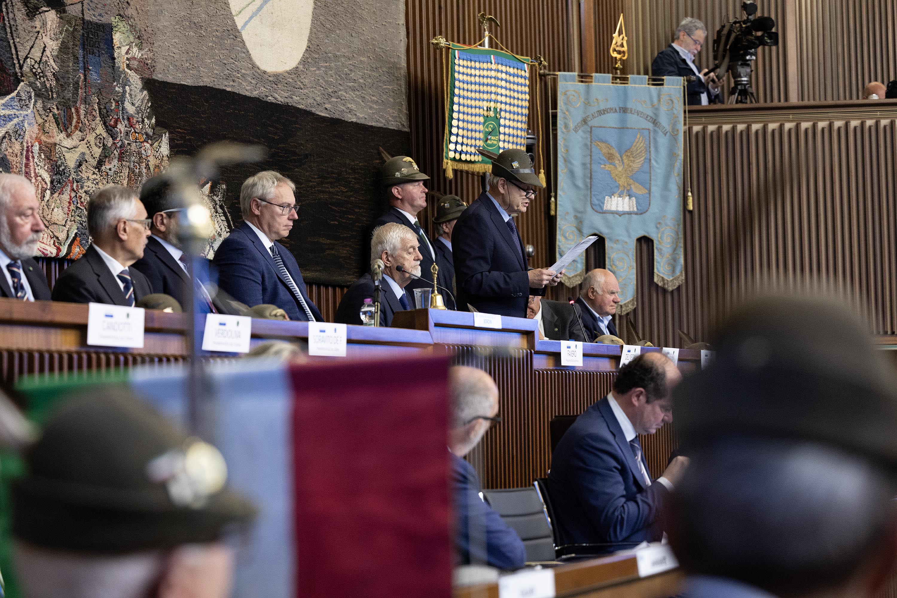 ALPINI. GIORNATA CELEBRATIVA IN AULA. BORDIN: GRAZIE DA TUTTO IL FVG